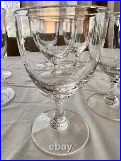 6 William Yeoward Crystal Emmy Stemware 12 oz. Handmade Lead-free Glass