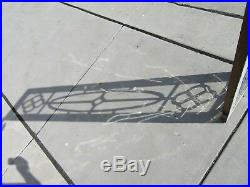 ANTIQUE FULL BEVELED LEADED GLASS TRANSOM WINDOW 65.25 x 16.5 SALVAGE