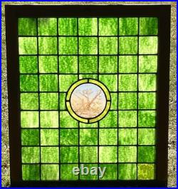 ANTIQUE STAINED GLASS WINDOW, a bird on a branch, EARLY 1900s LEHIGHTON PA ANTIQUE STAINED GLASS WINDOW, a bird on a branch, EARLY 1900s LEHIGHTON PA