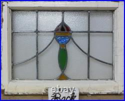 Abstract Midsize Old English Leaded Stained Glass Window 22.5 X 17.5 Abstract Midsize Old English Leaded Stained Glass Window 22.5 X 17.5