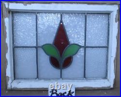Abstract Midsize Old English Leaded Stained Glass Window 23.25 X 17.75 Abstract Midsize Old English Leaded Stained Glass Window 23.25 X 17.75