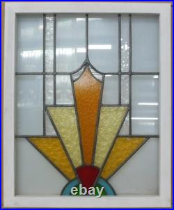 Abstract Midsize Old English Leaded Stained Glass Window 23.25 X 28.75 Abstract Midsize Old English Leaded Stained Glass Window 23.25 X 28.75