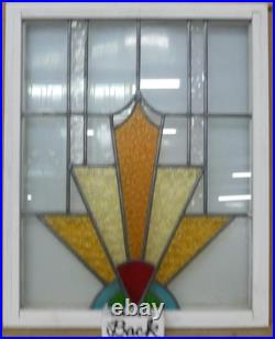 Abstract Midsize Old English Leaded Stained Glass Window 23.25 X 28.75 Abstract Midsize Old English Leaded Stained Glass Window 23.25 X 28.75