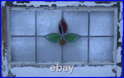 Abstract Midsize Old English Leaded Stained Glass Window 25.5 X 16 Abstract Midsize Old English Leaded Stained Glass Window 25.5 X 16