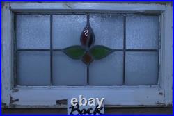 Abstract Midsize Old English Leaded Stained Glass Window 25.5 X 16 Abstract Midsize Old English Leaded Stained Glass Window 25.5 X 16