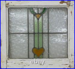 Abstract Old English Leaded Stained Glass Window 20 X 18.75