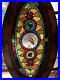 Antique_Aesthetic_Movement_Leaded_and_Jeweled_Mosaic_Stained_Glass_Oval_Window_01_ph