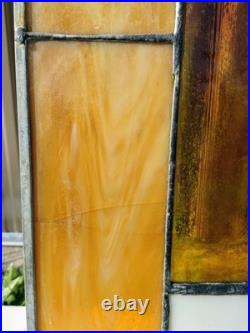 Antique Architectural Salvage Transom Window Leaded Stained Glass 53x23 Framed Antique Architectural Salvage Transom Window Leaded Stained Glass 53x23 Framed