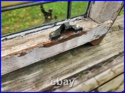 Antique Architecture Salvage Slag & Leaded Glass Window Multi-Color