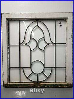 Antique Beveled Glass Window Architectural Salvage