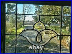 Antique Beveled Glass Window Architectural Salvage