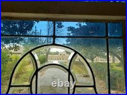 Antique Beveled Glass Window Architectural Salvage