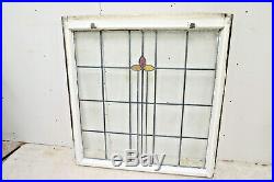 Antique English Leaded Stained Glass Window