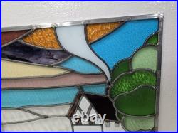 Antique English Stained Glass Window