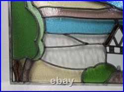 Antique English Stained Glass Window