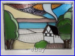 Antique English Stained Glass Window
