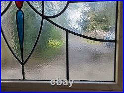 Antique English Stained Glass Window Architectural Salvage
