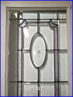 Antique French Doors With Full Beveled Leaded Glass Architectural Salvage