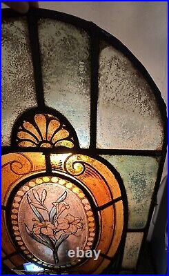 Antique Gothic Stained Glass Window Leaded Glass Church Window Most Beautiful