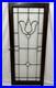 Antique_Leaded_Clear_Beveled_Glass_Window_53x22_Casement_Cabinet_Door_Tulip_01_fkt