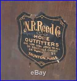 Antique Oak Bookcase leaded glass sliding doors Stylish and Functional Beaut