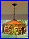 Antique_Rare_Williamson_Stained_Glass_Leaded_Chandelier_Shade_01_diu