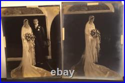 Antique Stained-Glass Arch/Peacock Window 80 x 21.5