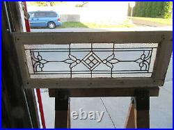 Antique Stained Glass Transom Window 2 Of 2 37.25 X 14.75 Salvage Antique Stained Glass Transom Window 2 Of 2 37.25 X 14.75 Salvage
