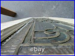 Antique Stained Glass Transom Window 2 Of 2 37.25 X 14.75 Salvage Antique Stained Glass Transom Window 2 Of 2 37.25 X 14.75 Salvage