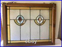 Antique Stained Glass Window