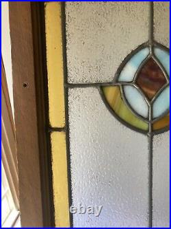 Antique Stained Glass Window