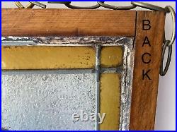 Antique Stained Glass Window