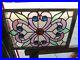 Antique_Stained_Glass_Window_9_Jewels_22_75_X_15_25_Architectural_Salvage_01_bd