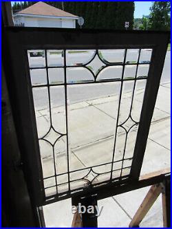 Antique Stained Glass Window Full Beveled 2 Of 2 24 X 31 Salvage