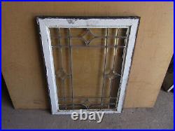 Antique Stained Glass Window Full Beveled 2 Of 2 24 X 31 Salvage