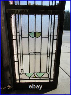 Antique Stained Glass Windows Top And Bottom Set Architectural Salvage Antique Stained Glass Windows Top And Bottom Set Architectural Salvage
