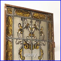 Antique Windows Art Nouveau Stained Glass Windows XIX-XX Century