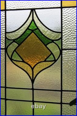 Antique stained glass window, panel, salvage, newley restored, ready to hang Antique stained glass window, panel, salvage, newley restored, ready to hang