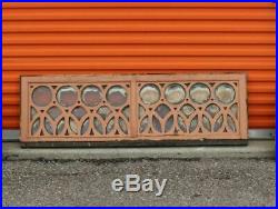 Antique vintage transom windows old architectural leaded glass stained glass