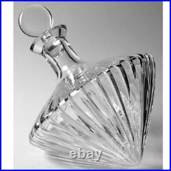 Astral Peerage Tilted Decanter Lead Crystal Blown Glass Retired DISCONTINUED