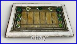 Beautiful Antique Chicago Stained Leaded Glass Window Beautiful Antique Chicago Stained Leaded Glass Window