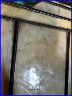 Beautiful Antique Chicago Stained Leaded Glass Window Beautiful Antique Chicago Stained Leaded Glass Window