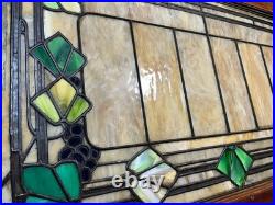 Beautiful Antique Chicago Stained Leaded Glass Window Beautiful Antique Chicago Stained Leaded Glass Window