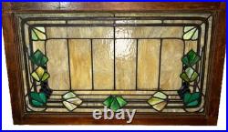 Beautiful Antique Chicago Stained Leaded Glass Window Beautiful Antique Chicago Stained Leaded Glass Window
