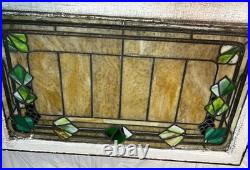 Beautiful Antique Chicago Stained Leaded Glass Window Beautiful Antique Chicago Stained Leaded Glass Window