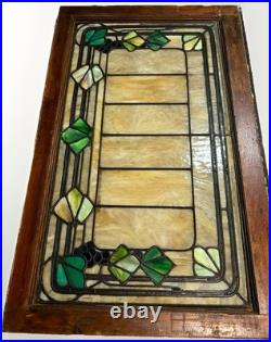 Beautiful Antique Chicago Stained Leaded Glass Window Beautiful Antique Chicago Stained Leaded Glass Window