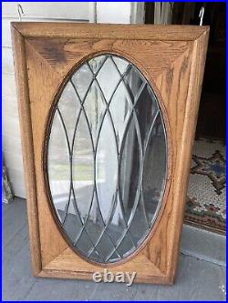 Beveled glass window