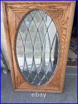 Beveled glass window