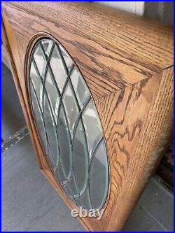 Beveled glass window