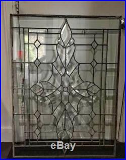 Beveled (leaded, Stained) Glass Window (a)